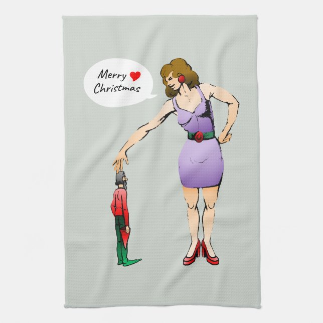 Den lilla Elf Kökshandduk (Vertikal)