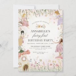 Den lilla Fairy First Birthday, fantastiska Garden