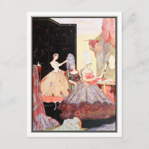 Den lilla glaspipen av Harry Clarke Vykort