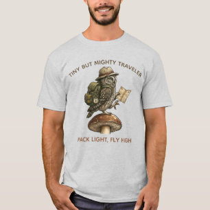 "Den lilla globetrottern" - Pygmy Uggle Explorer T Shirt