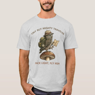 "Den lilla globetrottern" - Pygmy Uggle Explorer T Shirt
