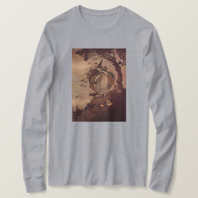 Den lilla häxan t shirt (Design framsida)