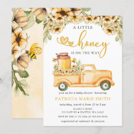 Den lilla honungen är på samma sätt som honungsbin inbjudningar