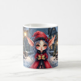 Den lilla julbudbäraren. kaffemugg