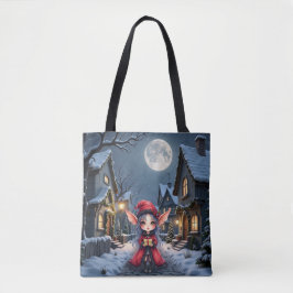 Den lilla julbudbäraren. tygkasse