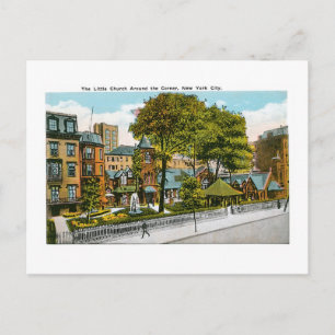 Den lilla kyrkan runt hörnet, New York City Vykort