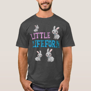 Den lilla livformen Kids Bunny Rabbit Kort People T Shirt