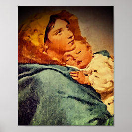 Den lilla Madonna Poster