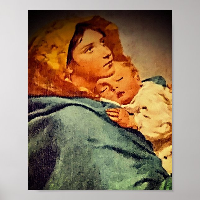 Den lilla Madonna Poster (Framsidan)