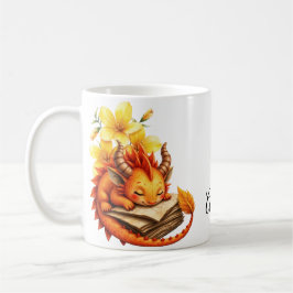 Den lilla mystiska draken. kaffemugg