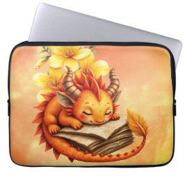 Den lilla mystiska draken. laptop fodral