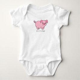 Den lilla Piggy Baby BodySuit T-shirt