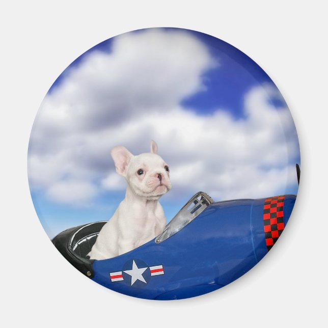 Den lilla piloten magnet (Framsidan)
