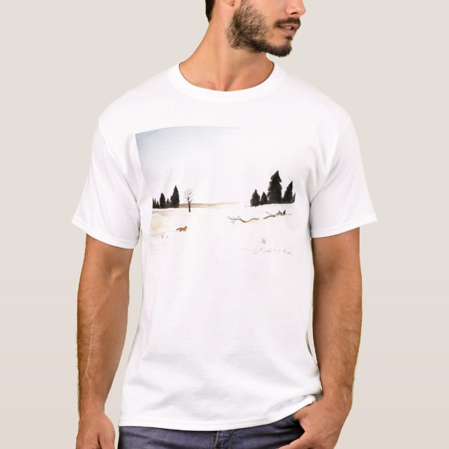 Den lilla räven t-shirt (Framsida)