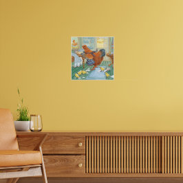 Den lilla röda Hen Poster