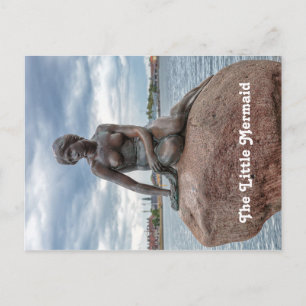 Den lilla sjöjungfrun - Danmarks staty Vykort