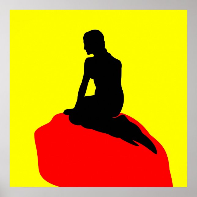 Den lilla Sjöjungfrun Poster (Framsidan)