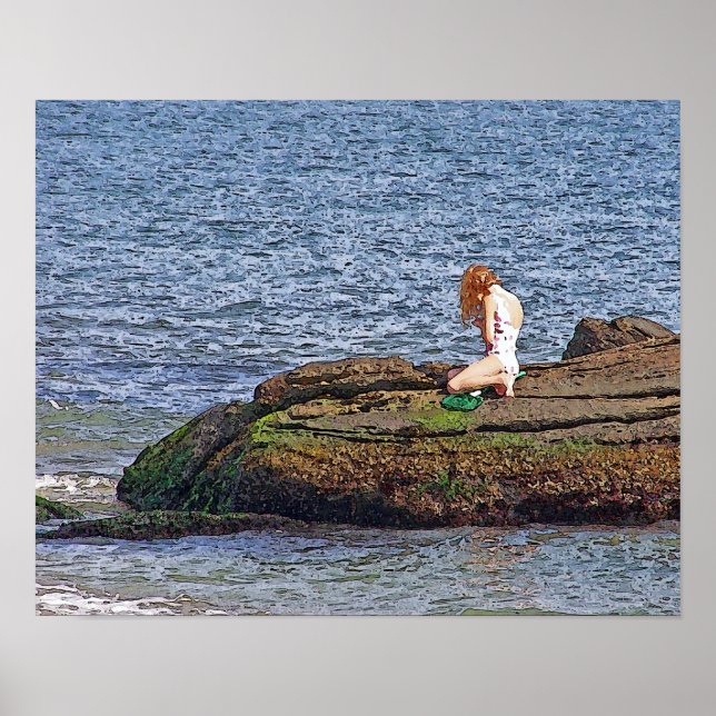 Den lilla Sjöjungfrun Poster (Framsidan)