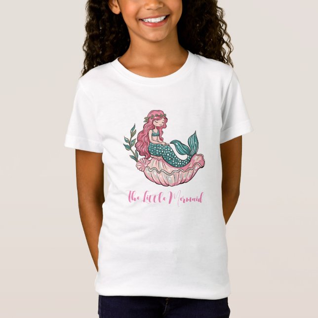 Den lilla Sjöjungfrun T Shirt (Framsida)