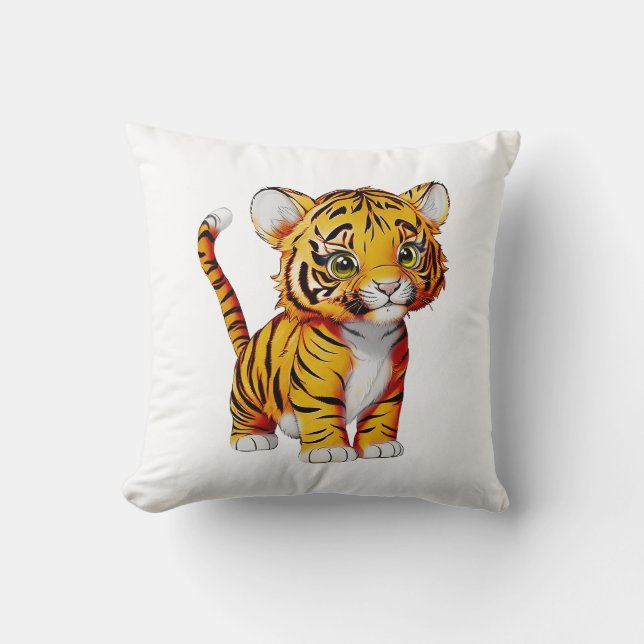 Den lilla tigern, ljus kudde (Framsida)