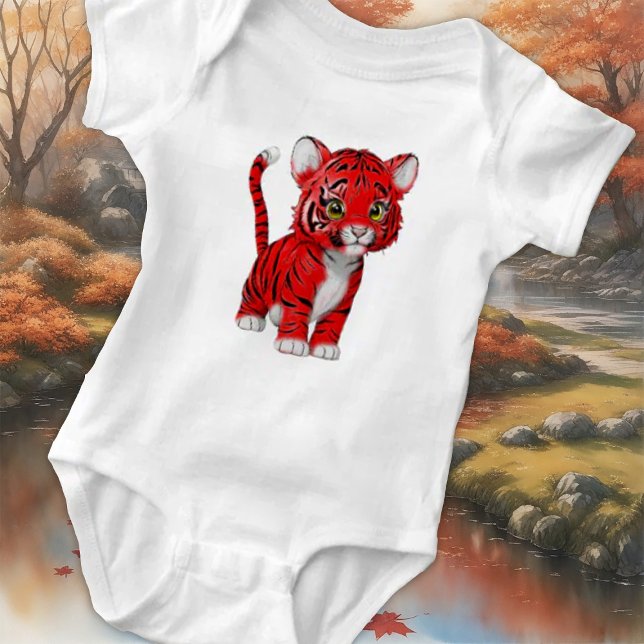 Den lilla tigern, Red T Shirt (Skapare uppladdad)