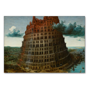 Den lilla Torn i Babel av Pieter Bruegel Bordsnummer