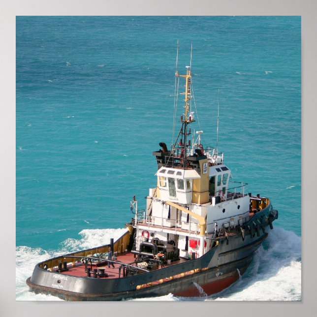 Den lilla tugg som kan skrivas ut poster (Framsidan)