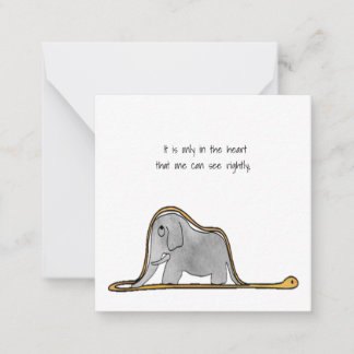 Den lille prinsen anteckningskort