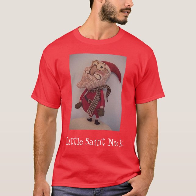 Den lite Sanktt Nick T-tröja Tröja (Framsida)