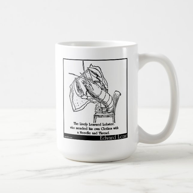 Den livliga lärda humret kaffemugg (Höger)