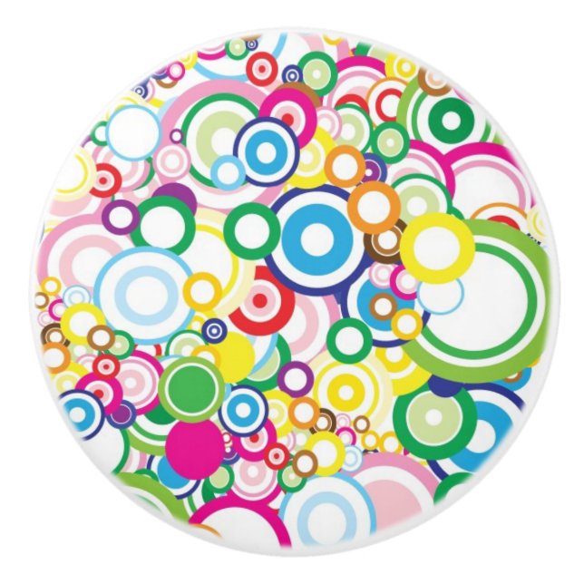 Den livliga raddan cirklar knopp (Framsidan)