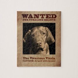 Den livliga Vizslaen Pussel