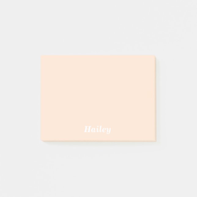 Den ljusa Bisquepersonligen postar det noterar Post-it Block (Framsida)