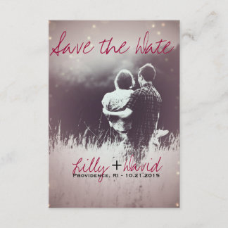 Den ljusa rodnaden - spara datera spara datumet