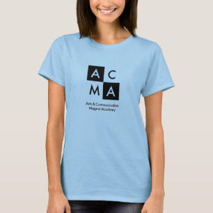 Den ljusa Tie-Färg ACMA skjortan T-shirt