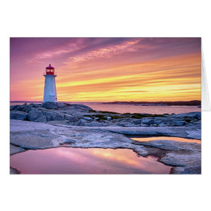 Den ljusa vårdaren Peggy'Sen Cove Hälsningskort