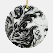 Den ljusnande Blommigten inverterar ornament