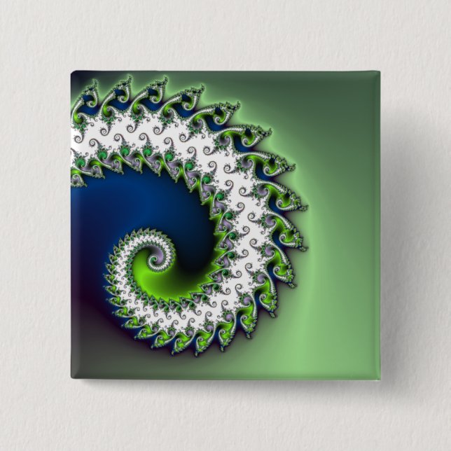 Den lockiga fractalen knäppas knapp (Framsida)