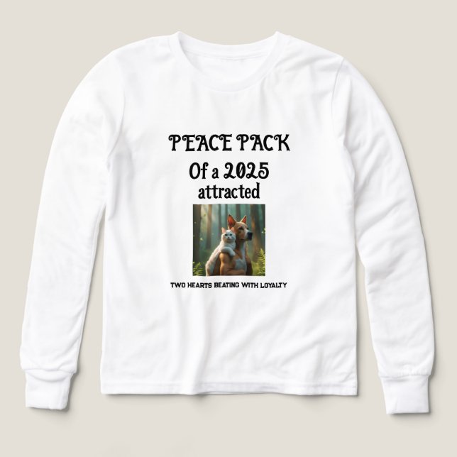 Den lojala duo T-shirt (Design framsida)