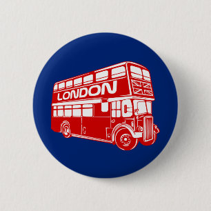 Den London bussen knäppas Knapp