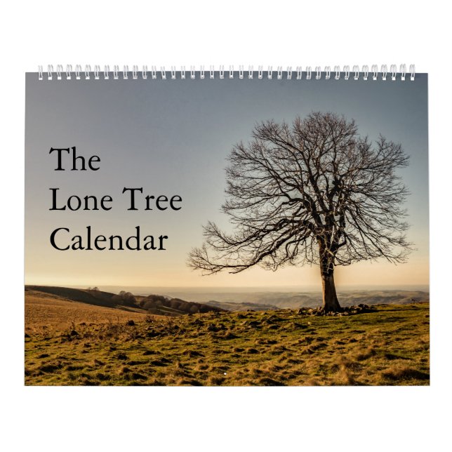 Den Lone trädkalendern Kalender (Omslag)