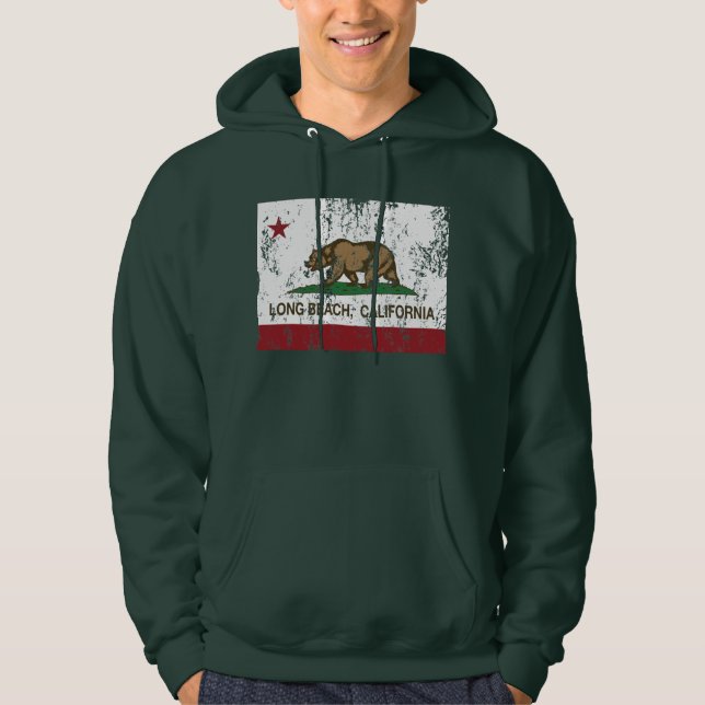 Den Long Beach Kalifornien republiken sjunker Sweatshirt (Framsida)