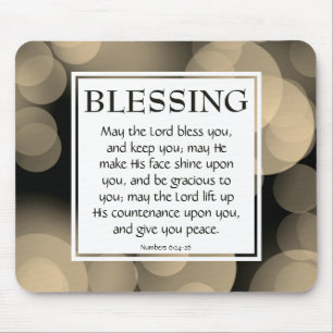 DEN LORD BLESS DU NR 6:24-26 BLESSING MUSMATTA