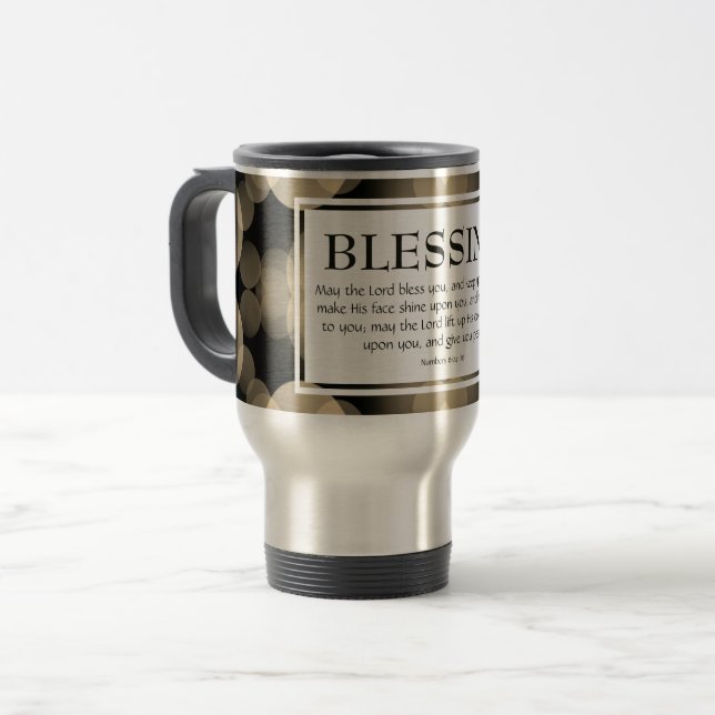 DEN LORDSBLÖS DU ANGER 6:24-26 SCRIPTURE RESEMUGG (Framsida vänster)