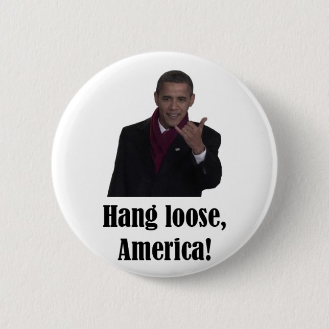Den lösa Barack Obama hängningen, Amerika Shaka Knapp (Framsida)