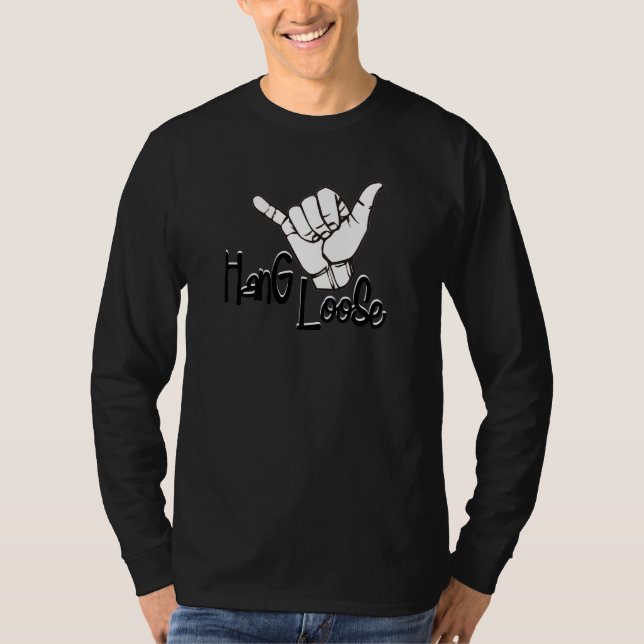 Den lösa hängningen - räcka undertecknar t shirt (Framsida)