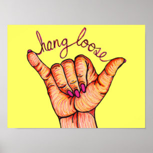 Den lösa hängningen räcker poster