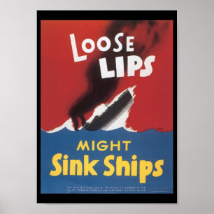 Den lösa läppar sjunker fraktvärldskrig 2 poster