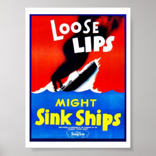 Den lösa läppar, styrka sjunker frakter poster