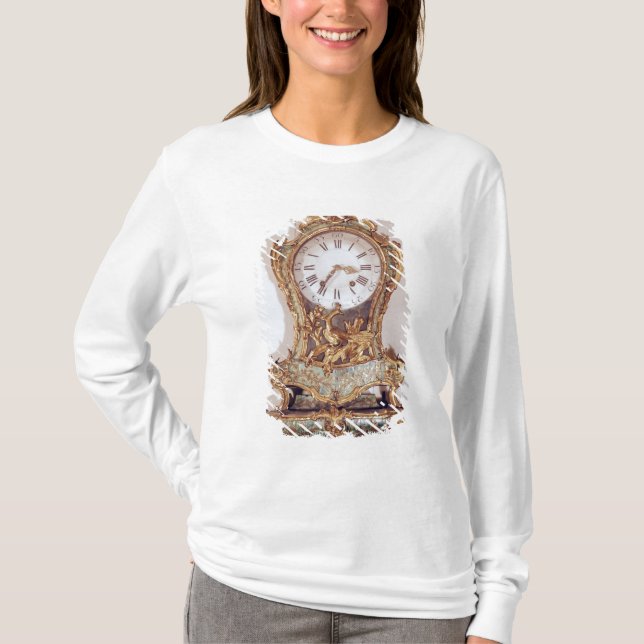 Den Louis XV stilkartellen tar tid på Tee Shirt (Framsida)